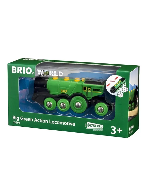 Brio Big Green Action Locomotive