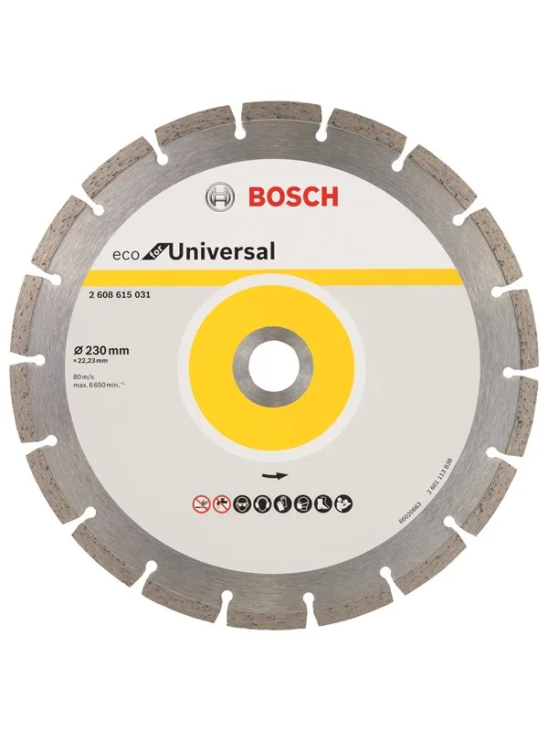 Bosch Diamantkappeskive ECO For Universal 230x22.23x2.6x7