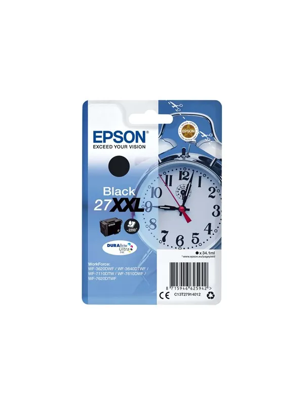 Epson 27XXL / C13T2791 Black Ink