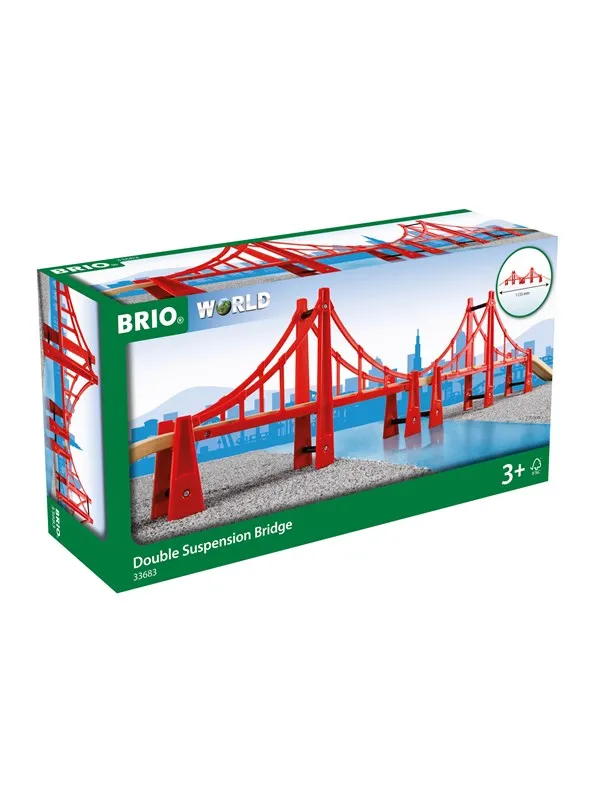 Brio Double Suspension Bridge