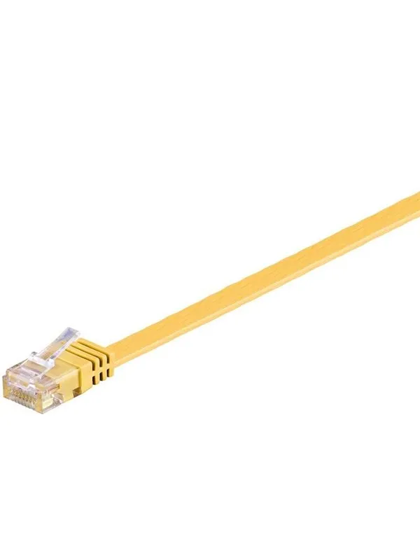 Pro LAN CAT 6 UTP Flat - Gul - 3m