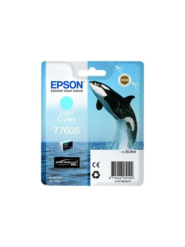 Epson T7605 Light Cyan Ink