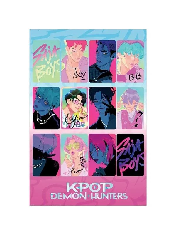Pyramid - K-POP DEMON HUNTERS (LIGHT AND DARK) MAXI POSTER - Plakat