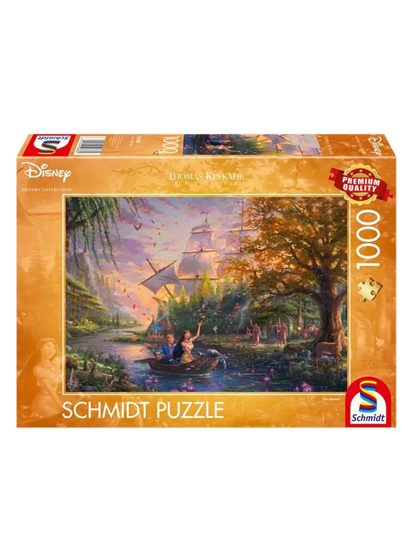 Schmidt Puzzle - Thomas Kinkade: Disney - Pocahontas (1000 pieces)