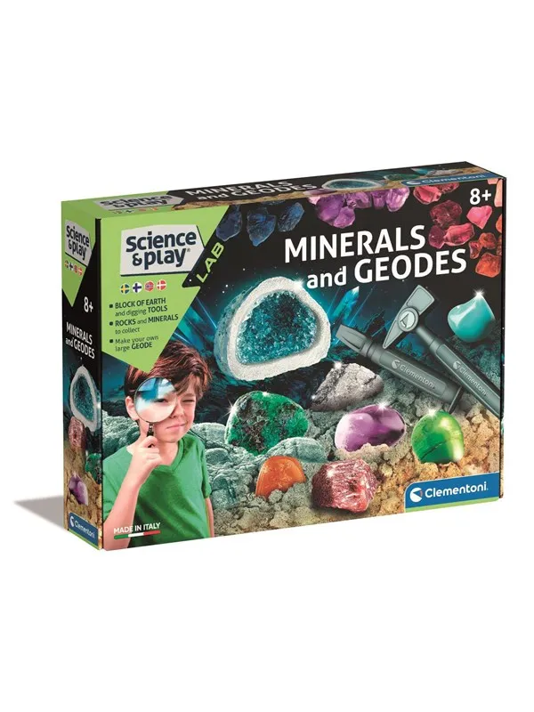 Clementoni Minerals and Geodes