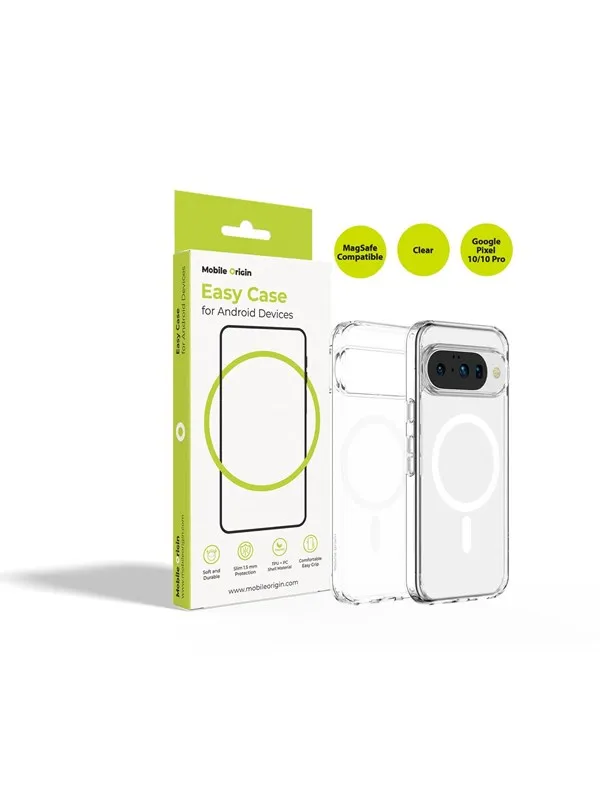 Mobile Origin Easy Case MagSafe Clear - Google Pixel 10 Pro/Google Pixel 10