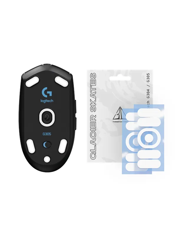 Threepointzero Glacier Skates - for Logitech G305