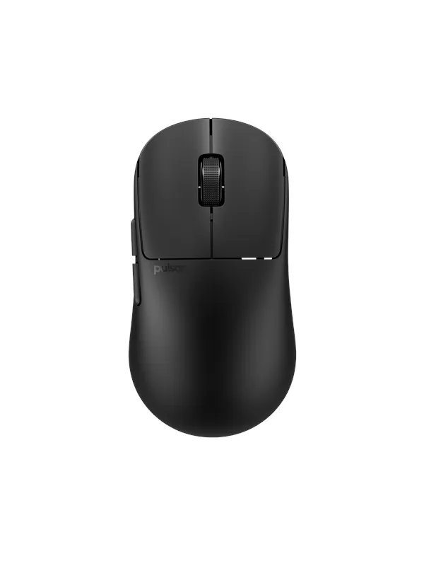 Pulsar X2N CRAZYLIGHT Medium (Jet Black) - Gaming mus - Optisk - 6 - Svart