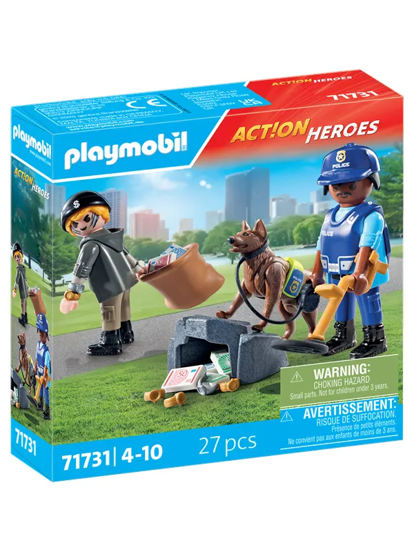 Playmobil Politisøk med hund