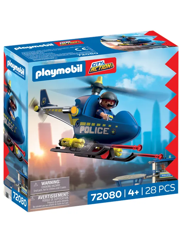 Playmobil City Action - Politihelikopter