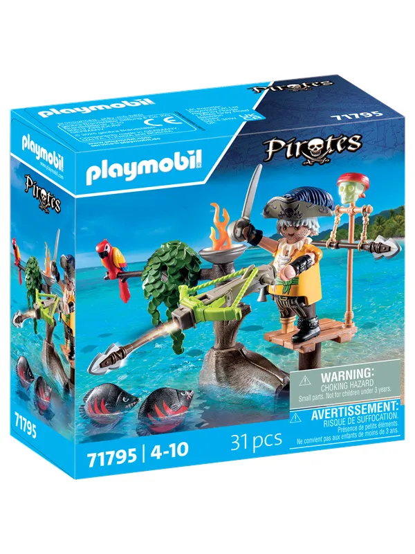 Playmobil Pirates - Pirat med ballista