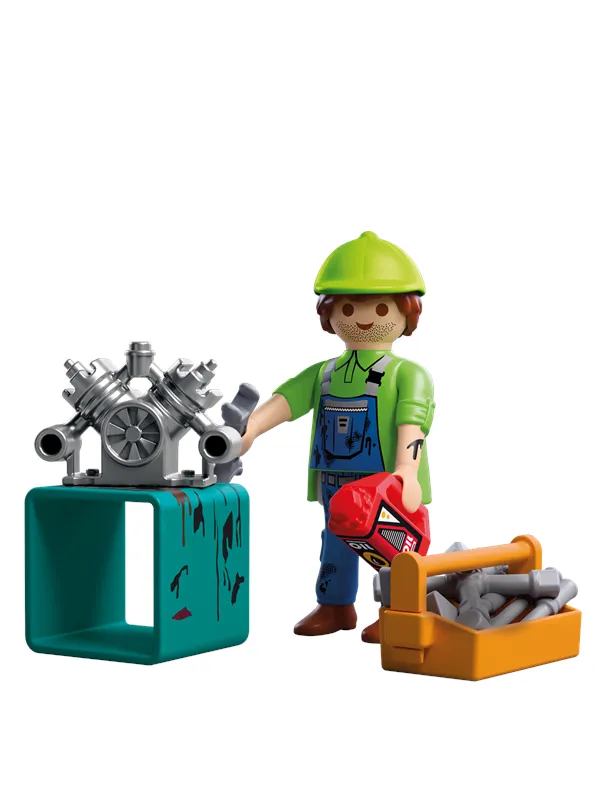Playmobil Figures - Mekaniker