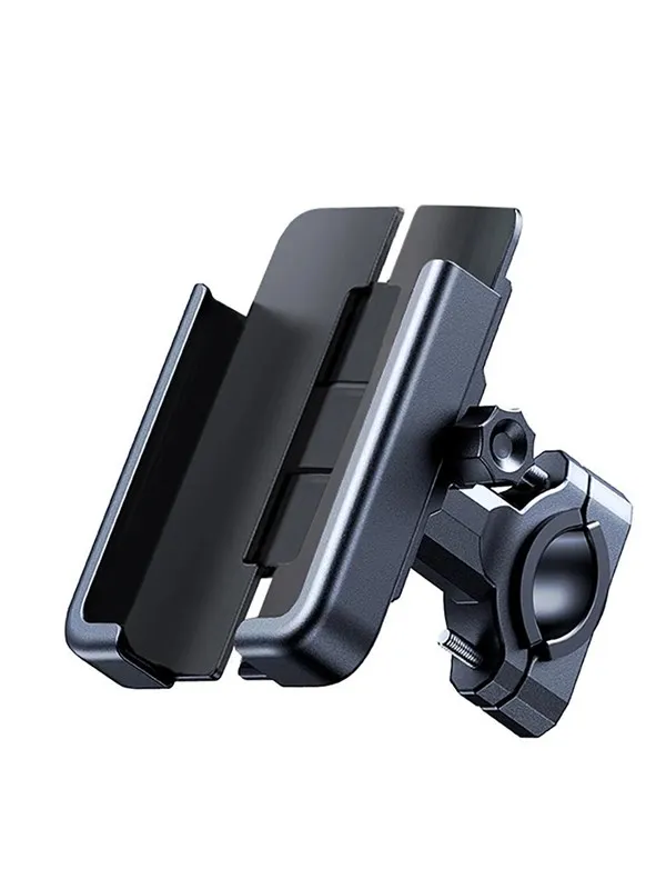 Wozinsky metal bicycle phone holder - scooters black (WBHBK3)