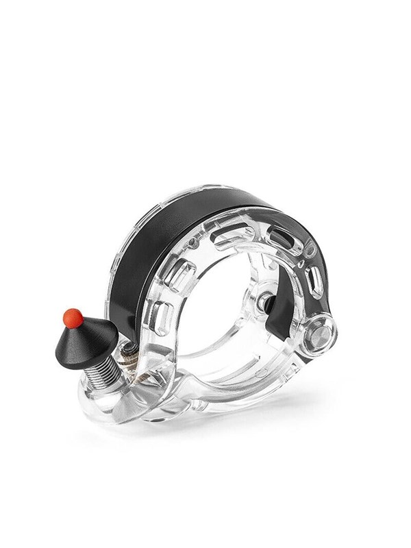 Rockbros 34210028002 Q-shaped bicycle bell - transparent