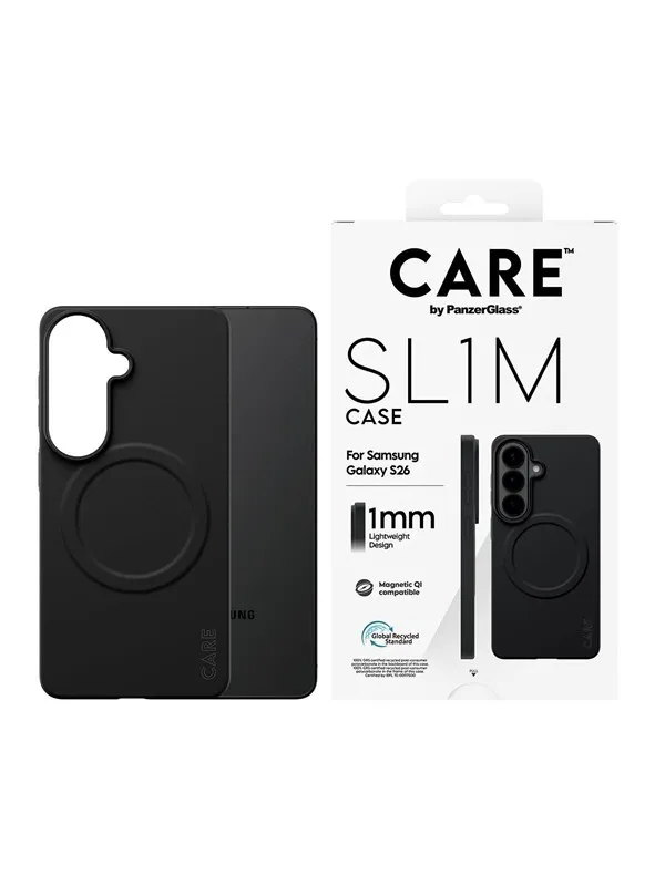 CARE by PanzerGlass SL1M Case Black Samsung Galaxy S26