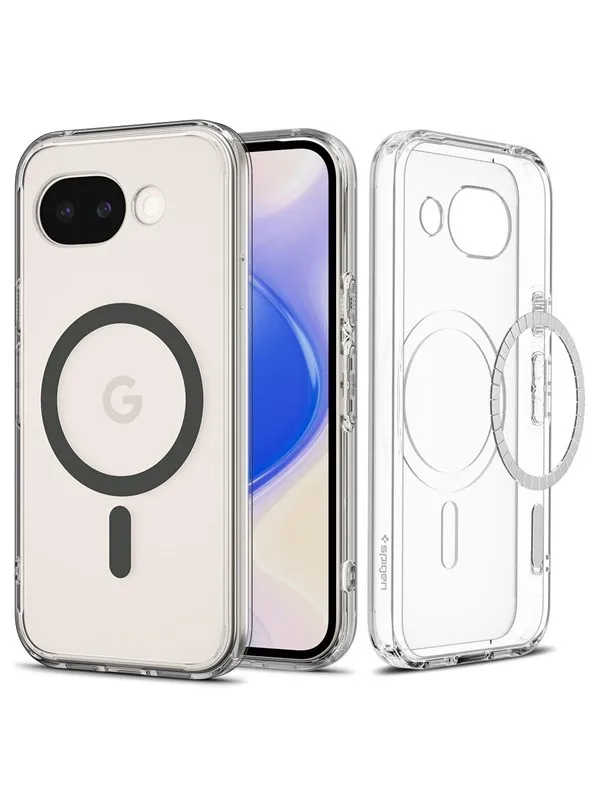 Spigen Ultra Hybrid MagSafe - Clear Graphite - Google Pixel 10a