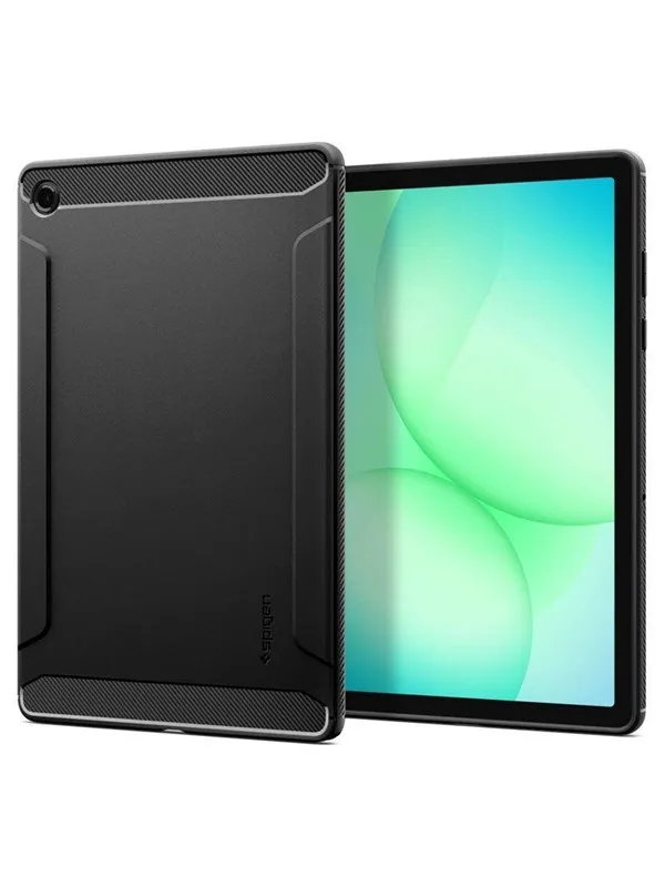 Spigen Rugged Armor - matte black - Samsung Galaxy Tab A11+ (2025)