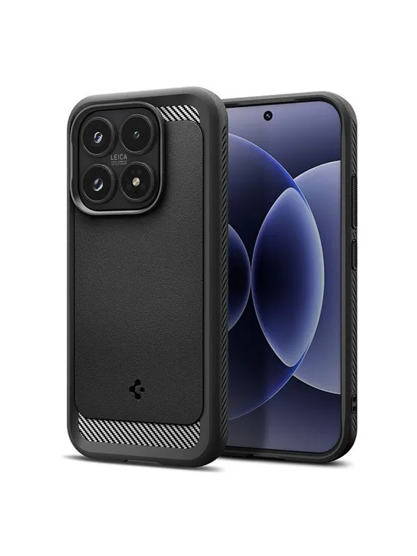 Spigen Rugged Armor - matte black - Xiaomi 17