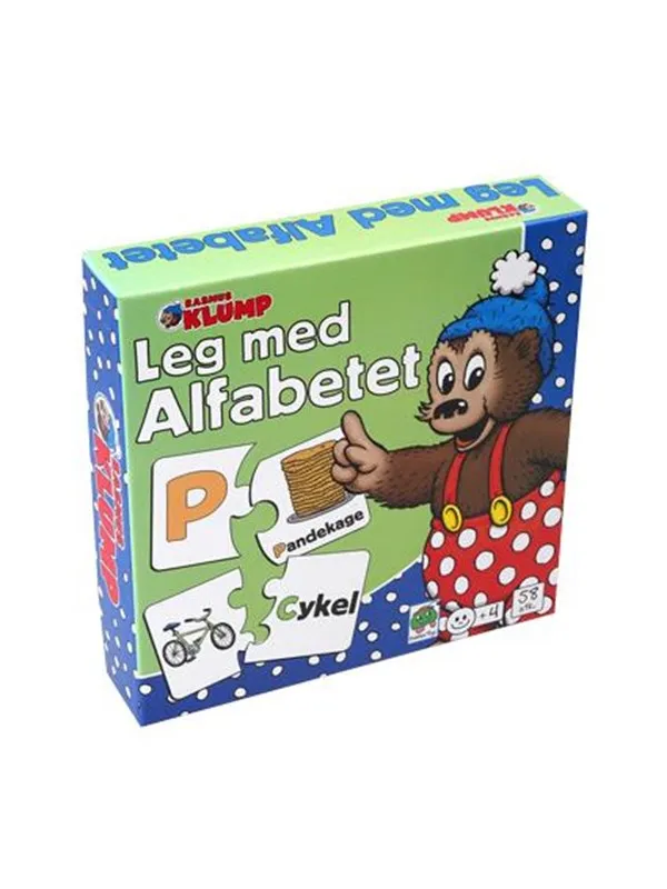 Barbo Toys Rasmus Klump - Play with the Alphabet DK