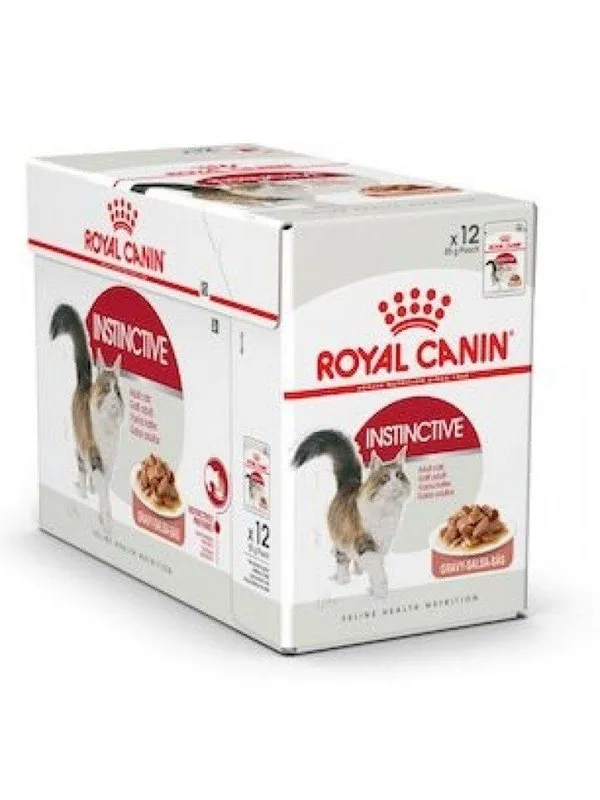 Royal Canin Instinctive Thin Slices In Gravy 85g (12-Pack)