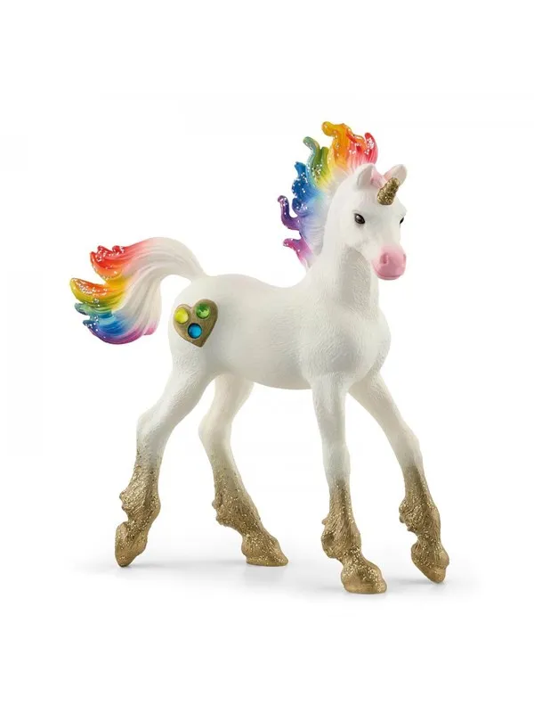Schleich Rainbow Love Enhjørning Føll