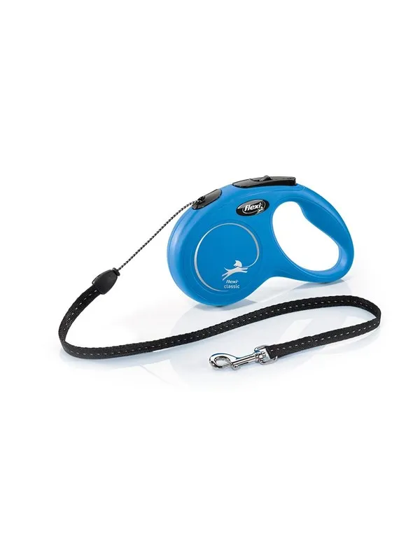 Flexi New Classic S Cord Leash 5 m Blue