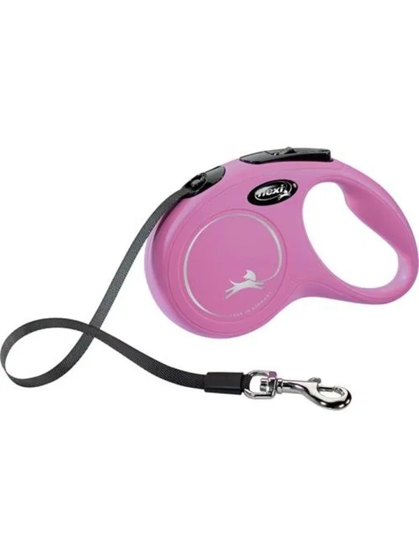 Flexi New Classic S leash 5 m pink