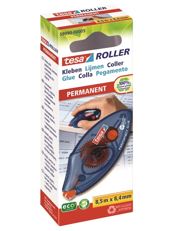 tesa Glue Roller ecoLogo 8.5m x 8.4mm