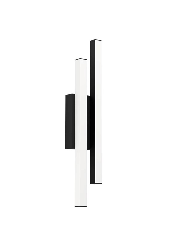 EGLO SERRICELLA outdoor wall lamp 2L black/white