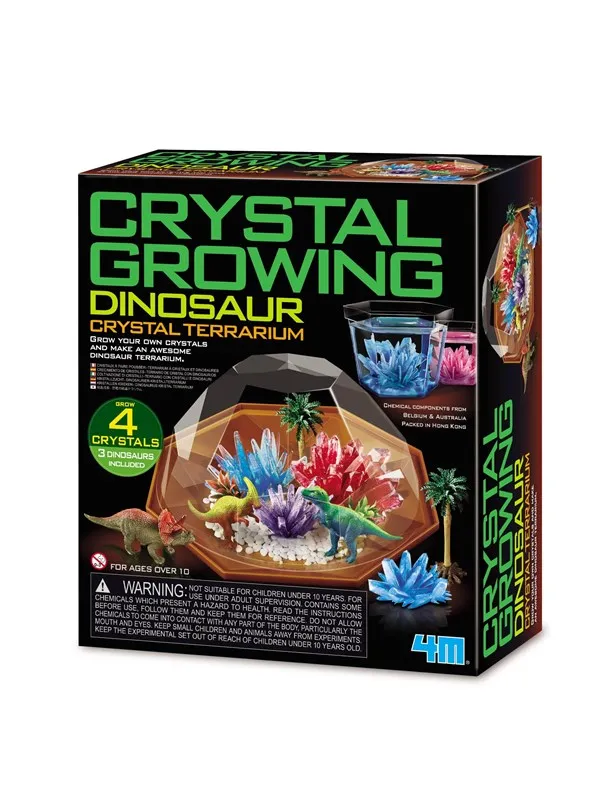 4M Crystal Growing / Dinosaur Crystal Terrarium (EU)