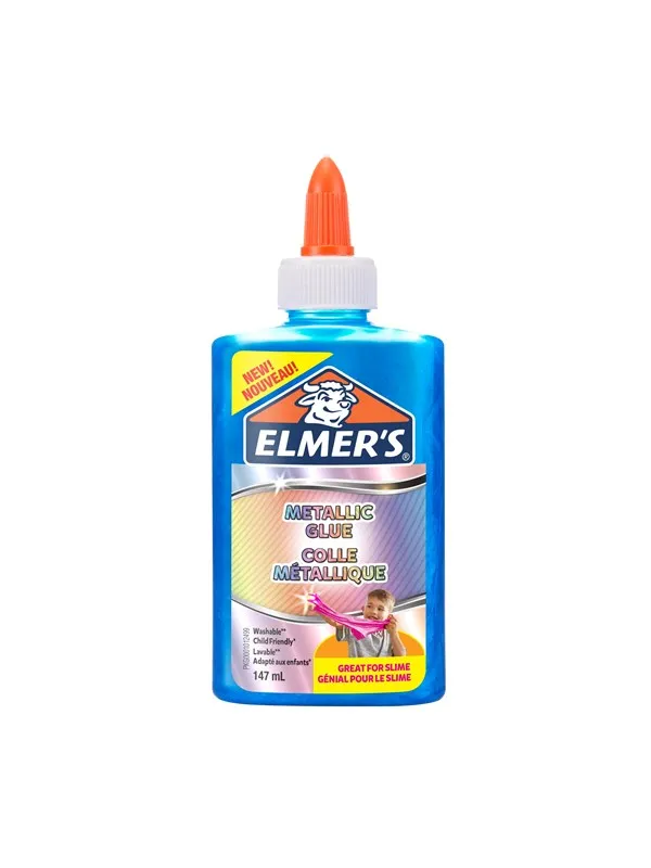 Elmer's Metallic lim, blå, 147ml