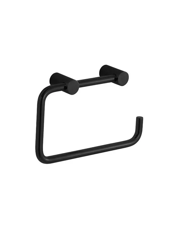 Pressalit toilet paper holder matte black