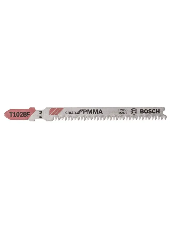 Bosch Stikksagblad T 102 BF Clean for PVC