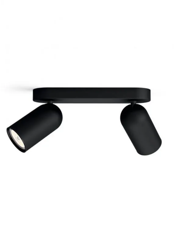 Philips PONGEE bar/tube black 2xNW
