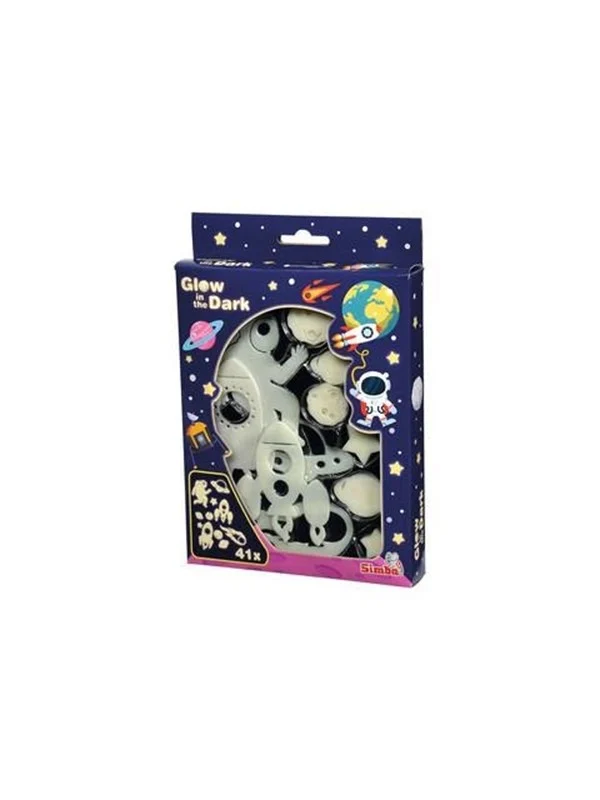 Simba GID Outer space set w/41 pieces - w/price tag