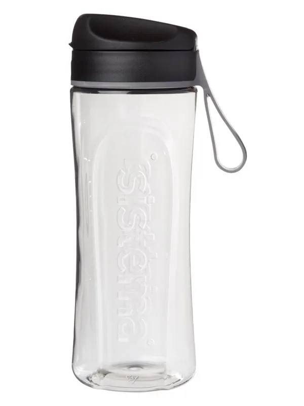Sistema Tritan Swift Bottle 600ml Black