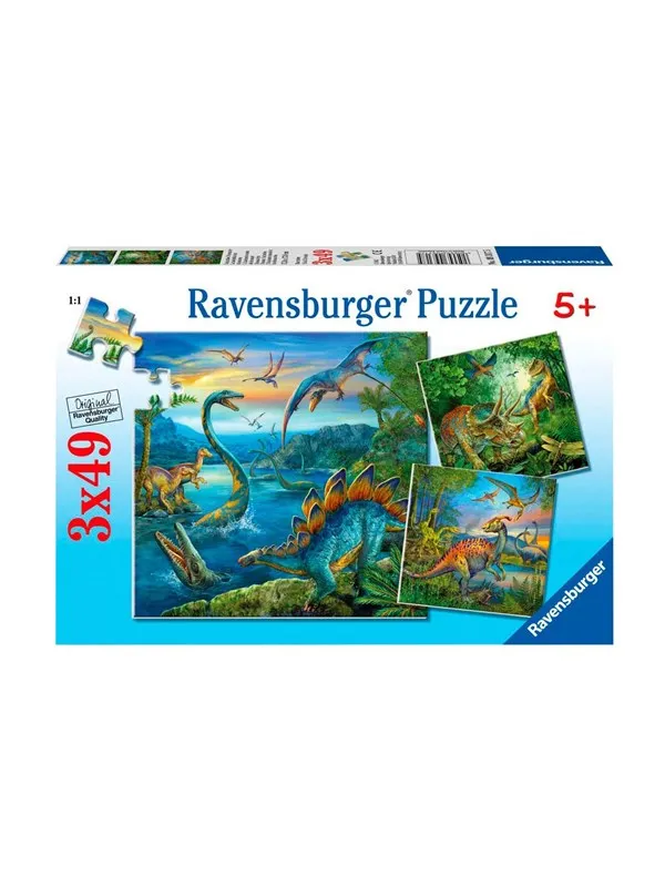 Ravensburger Dinosaur Facination 3x49p