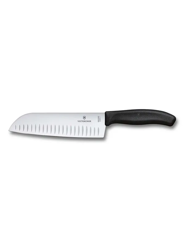Victorinox SwissClassic Santoku Knife - Fluted Edge