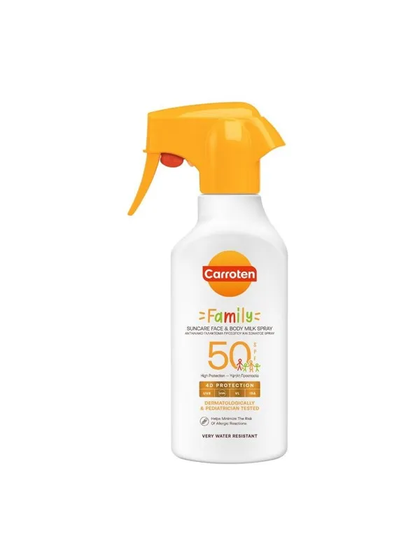 Carroten Family Face & Body Milk Trigger SPF 50 - 270 ml