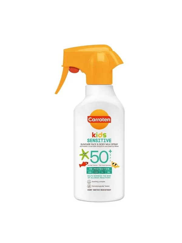 Carroten Kids Sensitive Milk Trigger SPF 50+ - 270 ml