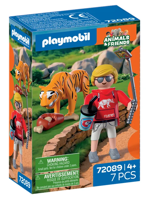 Playmobil Zoo: Tiger og besøkende