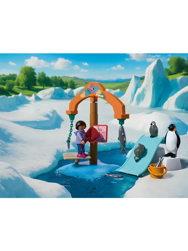 Playmobil Dyr og venner - Dyrehage: Isekspedisjon