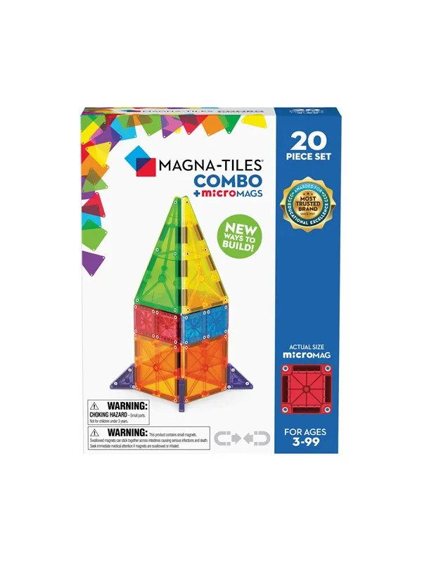 Magna-Tiles microMAGS 20pcs