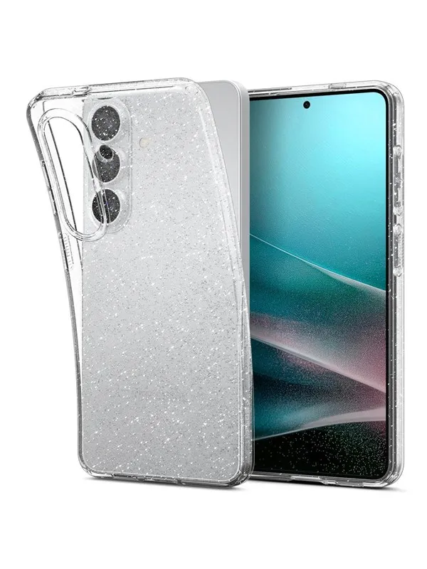 Spigen Liquid Crystal Glitter - crystal quartz - Samsung Galaxy S26