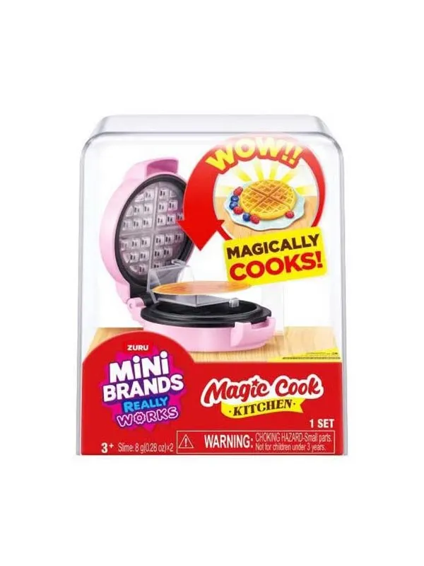 Mini Brands Cook Kitchen Waffle Iron