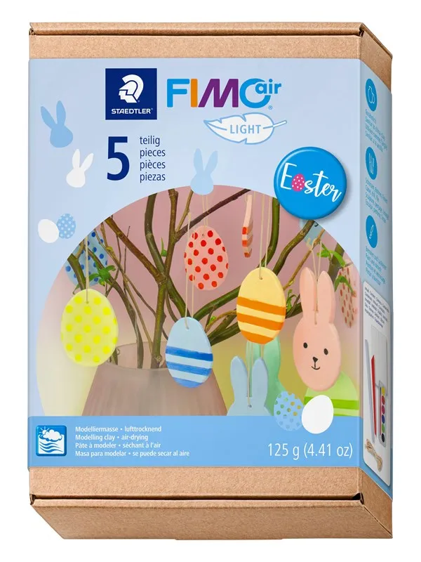 Fimo Set Mod. clay FIMOair Easter bunnies