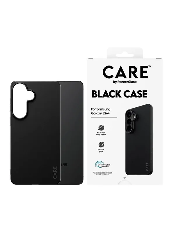 CARE by PanzerGlass TPU Case Black Samsung Galaxy S26+