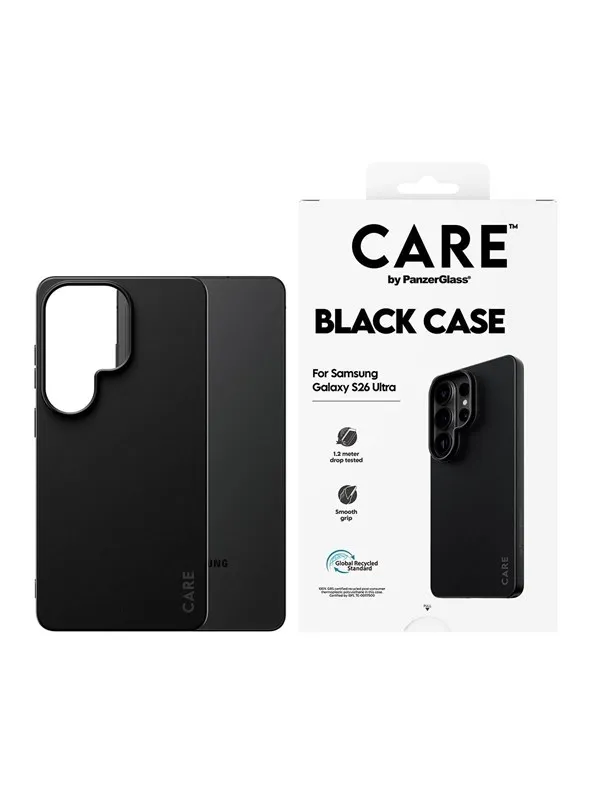CARE by PanzerGlass TPU Case Black Samsung Galaxy S26 Ultra
