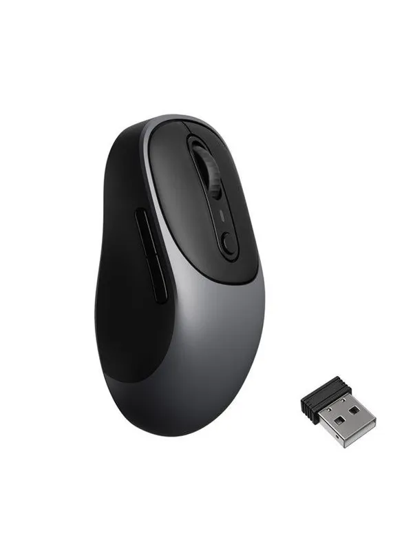 Keychron BM24 Wireless Mouse - Mus - Optisk - 6 - Grå