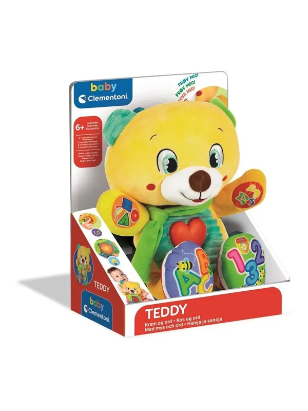 Clementoni Teddy Interactive Plush (SE-NO-DK-FI)
